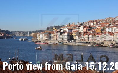 Porto view from Gaia 15.12.2021