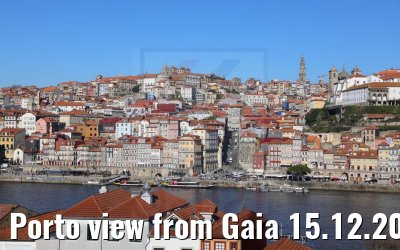 Porto view from Gaia 15.12.2021
