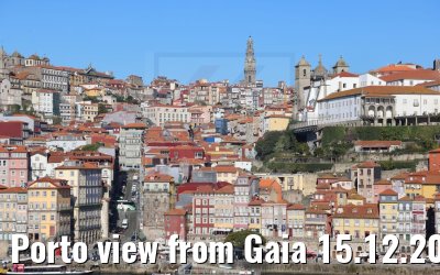 Porto view from Gaia 15.12.2021