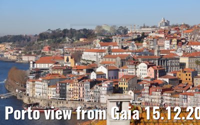 Porto view from Gaia 15.12.2021