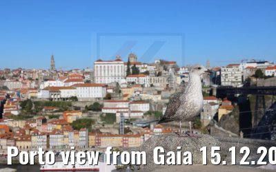 Porto view from Gaia 15.12.2021
