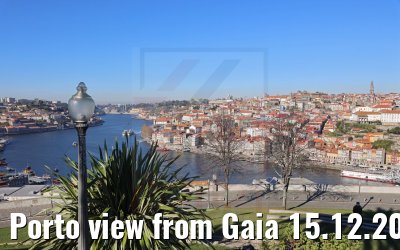 Porto view from Gaia 15.12.2021