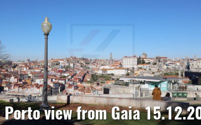 Porto view from Gaia 15.12.2021