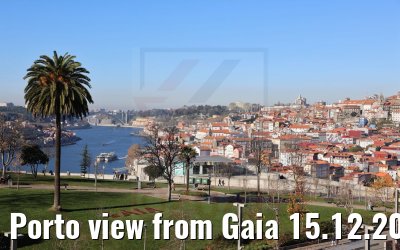 Porto view from Gaia 15.12.2021