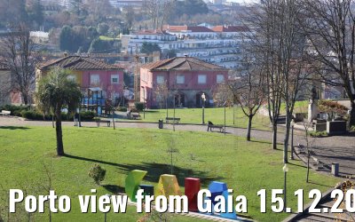 Porto view from Gaia 15.12.2021