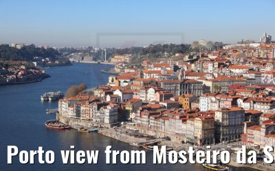 Porto view from Mosteiro da Serra do Pilar 15.12.2021