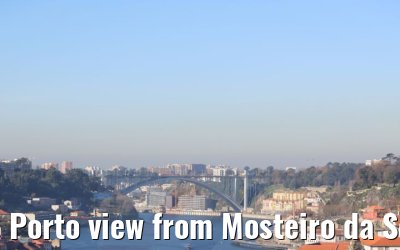 Porto view from Mosteiro da Serra do Pilar 15.12.2021