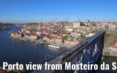 Porto view from Mosteiro da Serra do Pilar 15.12.2021