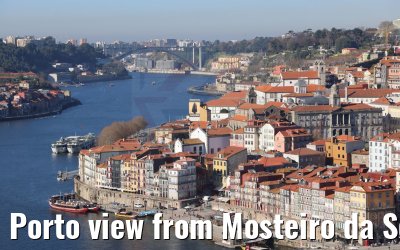 Porto view from Mosteiro da Serra do Pilar 15.12.2021