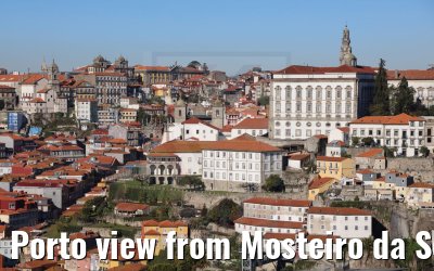 Porto view from Mosteiro da Serra do Pilar 15.12.2021