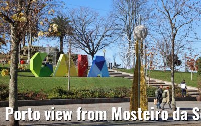 Porto view from Mosteiro da Serra do Pilar 15.12.2021