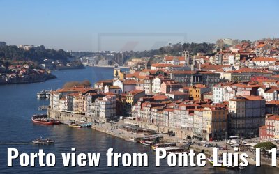 Porto view from Ponte Luis I 15.12.2021