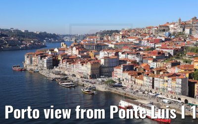 Porto view from Ponte Luis I 15.12.2021