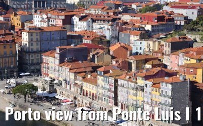 Porto view from Ponte Luis I 15.12.2021