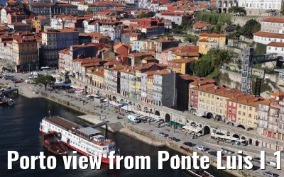 Porto view from Ponte Luis I 15.12.2021