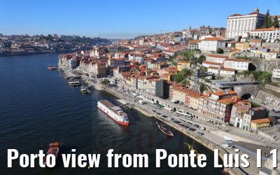 Porto view from Ponte Luis I 15.12.2021