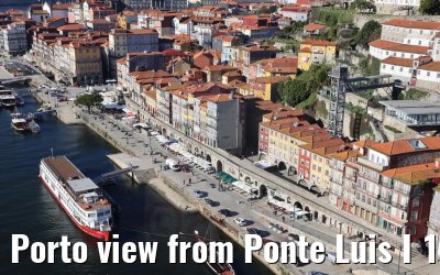 Porto view from Ponte Luis I 15.12.2021