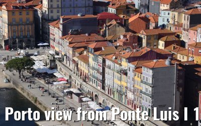 Porto view from Ponte Luis I 15.12.2021