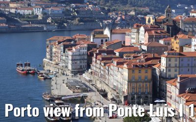 Porto view from Ponte Luis I 15.12.2021
