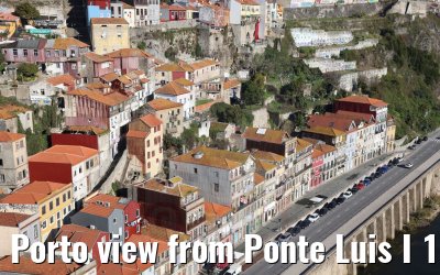 Porto view from Ponte Luis I 15.12.2021