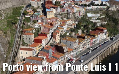 Porto view from Ponte Luis I 15.12.2021