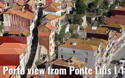Porto view from Ponte Luis I 15.12.2021