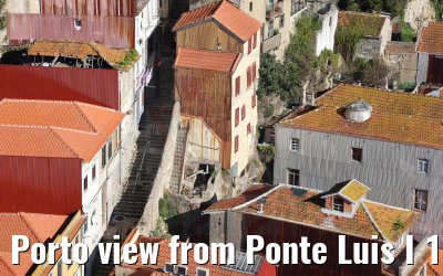 Porto view from Ponte Luis I 15.12.2021