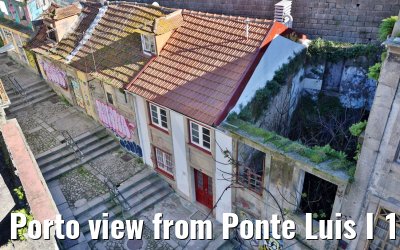 Porto view from Ponte Luis I 15.12.2021