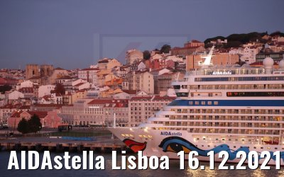 AIDAstella Lisboa 16.12.2021