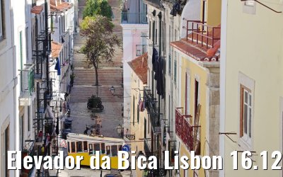 Elevador da Bica Lisbon 16.12.2021