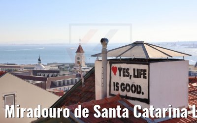 Miradouro de Santa Catarina Lisboa 16.12.2021