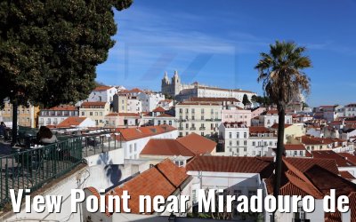 View Point near Miradouro de Santa Luzia Lisbon 16.12.2021