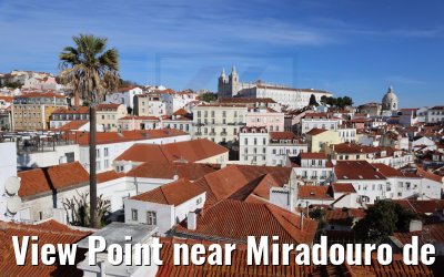 View Point near Miradouro de Santa Luzia Lisbon 16.12.2021