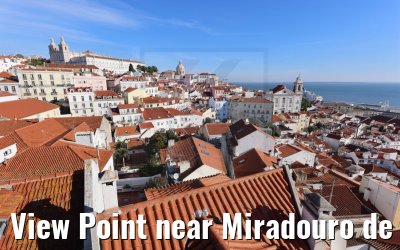 View Point near Miradouro de Santa Luzia Lisbon 16.12.2021