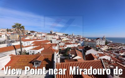 View Point near Miradouro de Santa Luzia Lisbon 16.12.2021