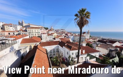 View Point near Miradouro de Santa Luzia Lisbon 16.12.2021