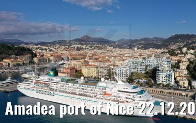 Amadea port of Nice 22.12.2021