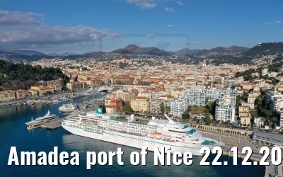 Amadea port of Nice 22.12.2021