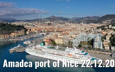 Amadea port of Nice 22.12.2021