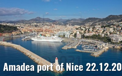 Amadea port of Nice 22.12.2021