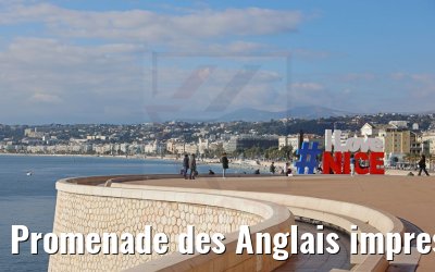 Promenade des Anglais impressions Nice 22.12.2021