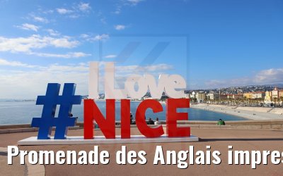 Promenade des Anglais impressions Nice 22.12.2021