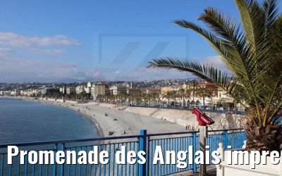 Promenade des Anglais impressions Nice 22.12.2021