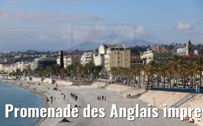 Promenade des Anglais impressions Nice 22.12.2021