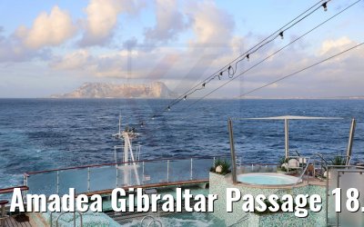 Amadea Gibraltar Passage 18.12.2021