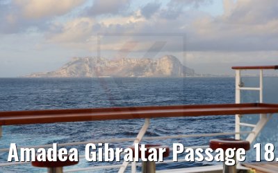 Amadea Gibraltar Passage 18.12.2021