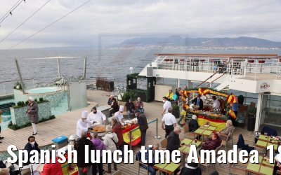 Spanish lunch time Amadea 18.12.2021