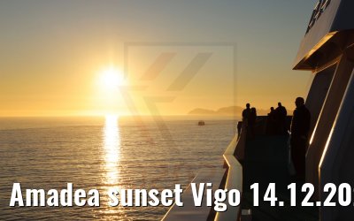 Amadea sunset Vigo 14.12.2021