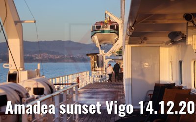 Amadea sunset Vigo 14.12.2021