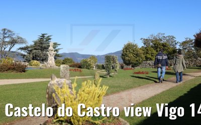 Castelo do Castro view Vigo 14.12.2021